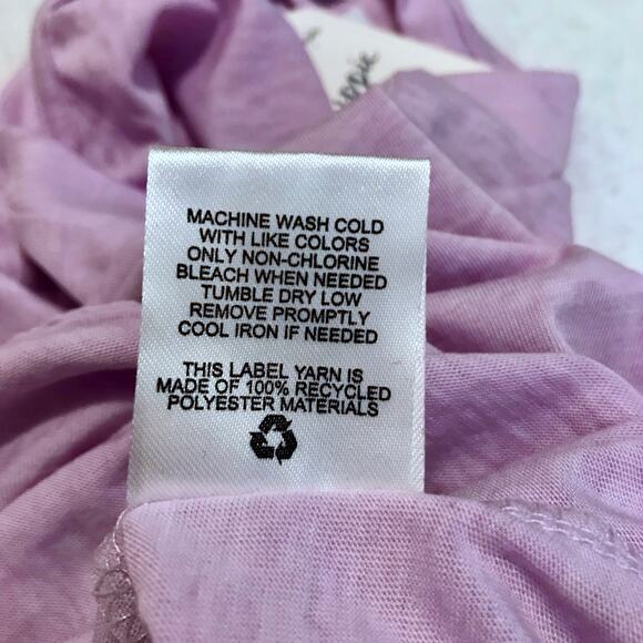 Hippie Rose NWT Lavender Short Sleeves Shirt Juniors S - Picture 9 of 9